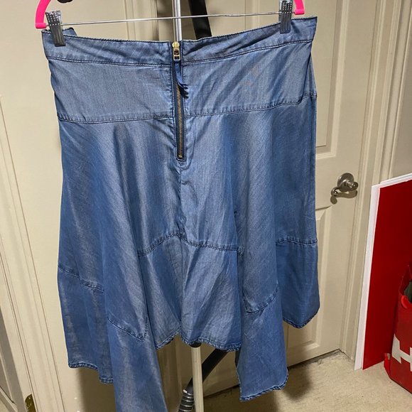 HD in Paris from Anthropology Chambray Skirt - Picture 3 of 4